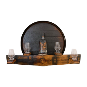 Heritage Oak Whiskey Shelf